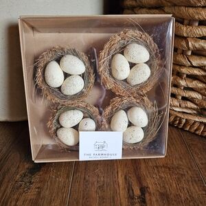 Rachel Ashwell Farmhouse Decorative Egg Nests For Easter Decor